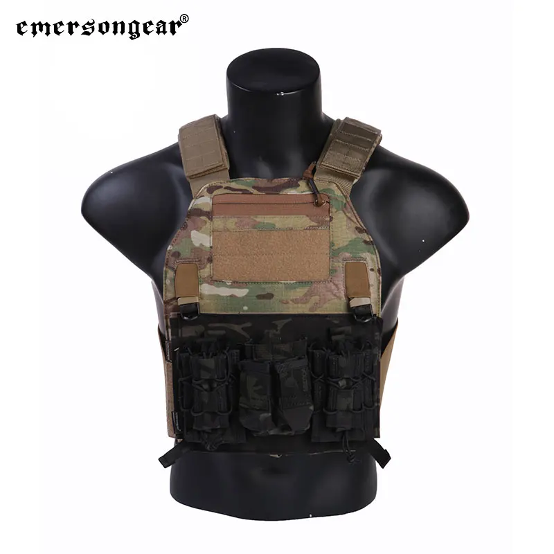 Emersongear para 419 420 Panel Attacker chaleco táctico portador de placa 5,56 bolsa de pistola Panel combate caza Camping 11,11 ventas - imagen 4