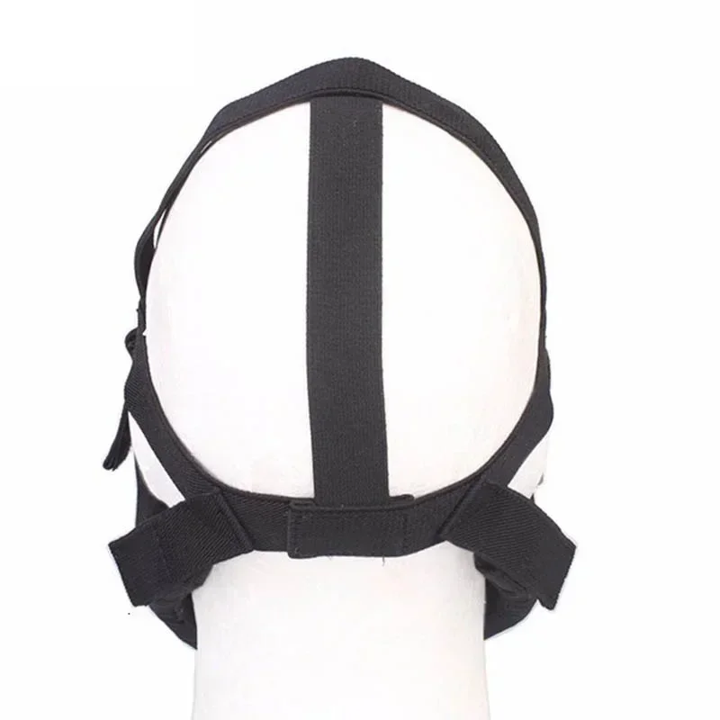 SINAIRSOFT-mascarilla táctica de media cara para casco rápido, militar, Airsoft, Paintball, accesorio de caza, máscara protectora de malla - imagen 5