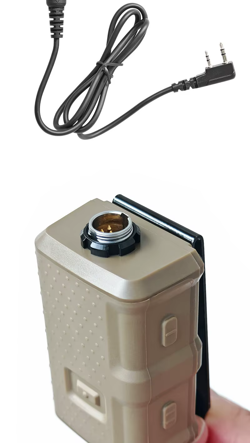 Intercomunicador K-Port con auriculares universales y PTT - imagen 5