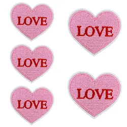 Parche termoadhesivo corazón amor – Para planchar en ropa y mochila