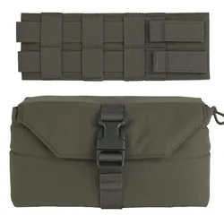 Bolsa táctica de GPNVG-18, bolsa de almacenamiento de protección, bolsa para gafas de visión nocturna, bolsa NVG acolchada MOLLE verde Ranger con absorción de golpes