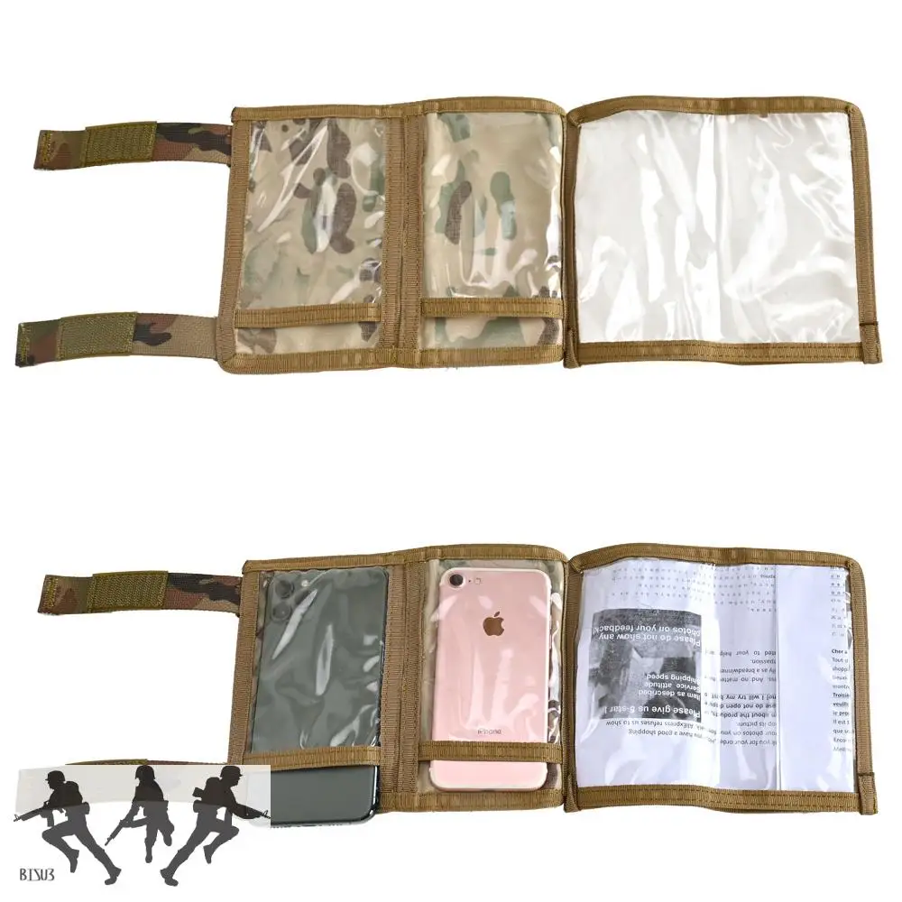 Equipo táctico de Paintball, funda para brazo, mapa de bolsillo, bolsa de administrador, bolsa táctica para teléfono móvil, accesorios para equipos - imagen 4