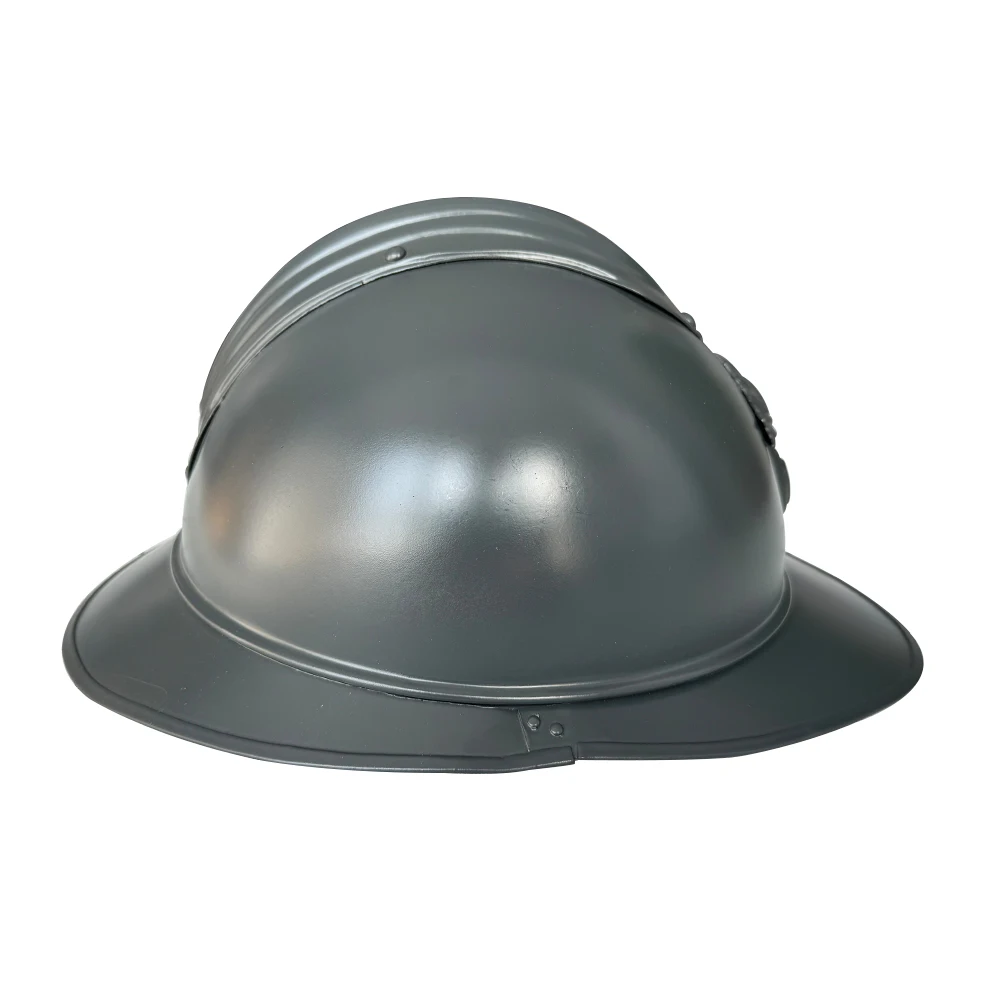 Casco de Adrián francés de la Segunda Guerra Mundial, equipo Retro de soldado francés, equipo Retro, accesorios de recreación de historia, casco M1915 - imagen 4