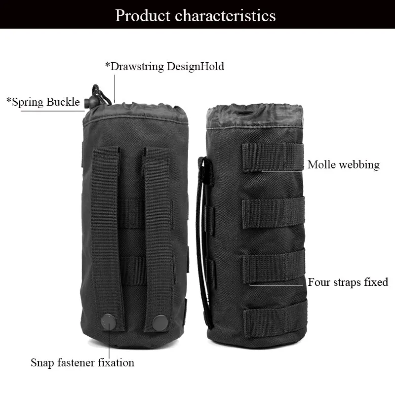 Funda hidratación táctica MOLLE – Reservorio agua outdoor