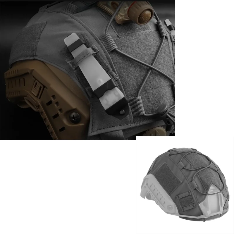 Funda para casco de caza RÁPIDA |   Casco de caza de corte alto camuflaje |   Para accesorios de casco de exploración en la naturaleza