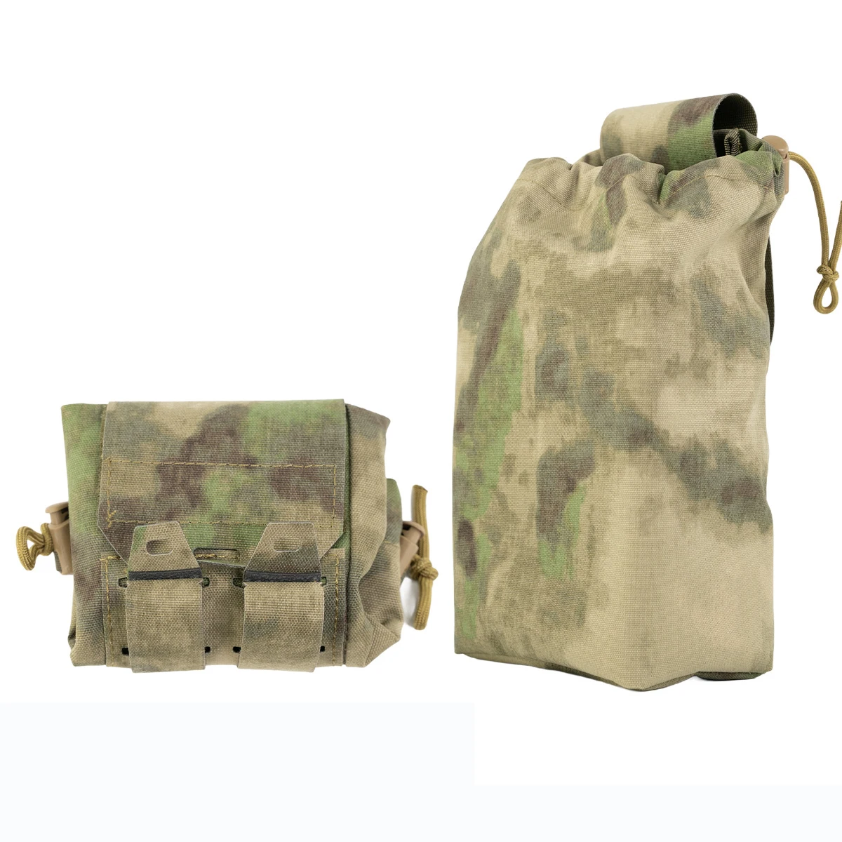 Mini bolsa de reciclaje plegable con sello de cintura, bolsa de almacenamiento para revistas Molle - imagen 5