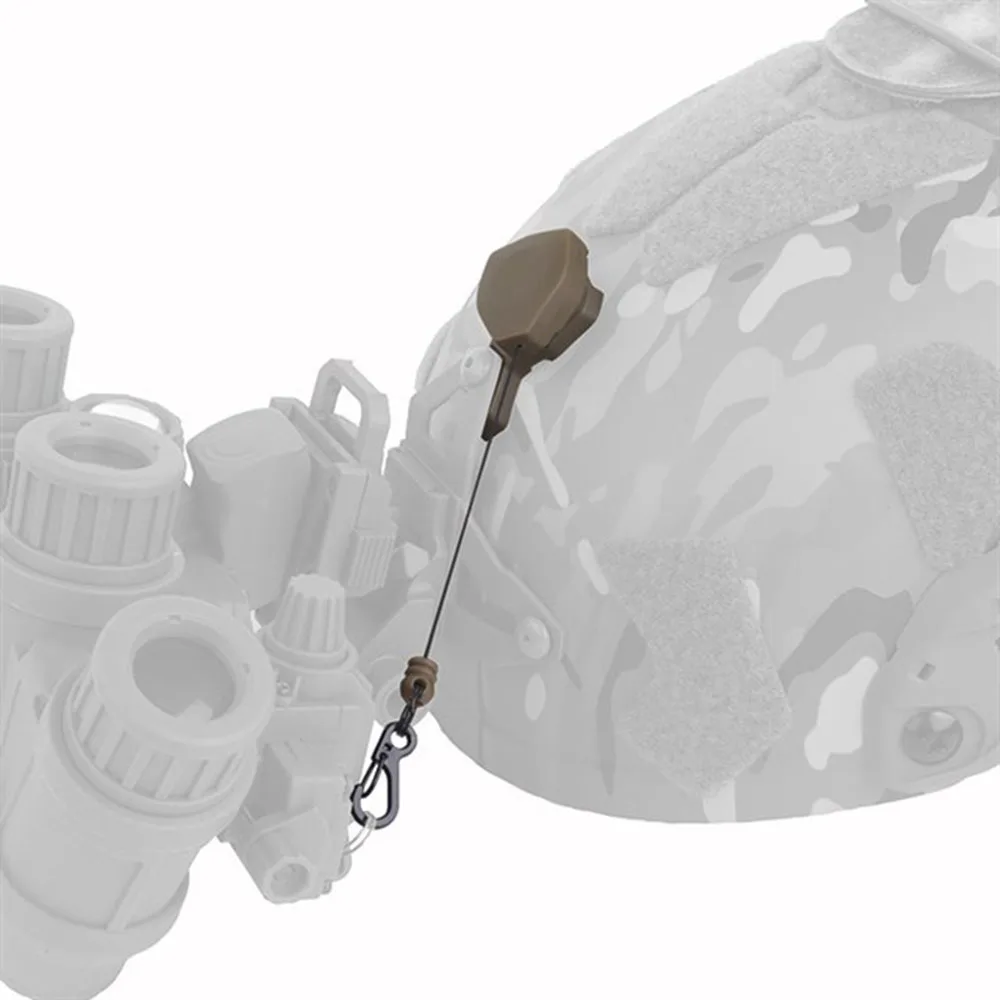 Casco táctico L4G69 NVG, cordón de montaje, cuerda antipérdida para modelo de visión nocturna fija - imagen 4