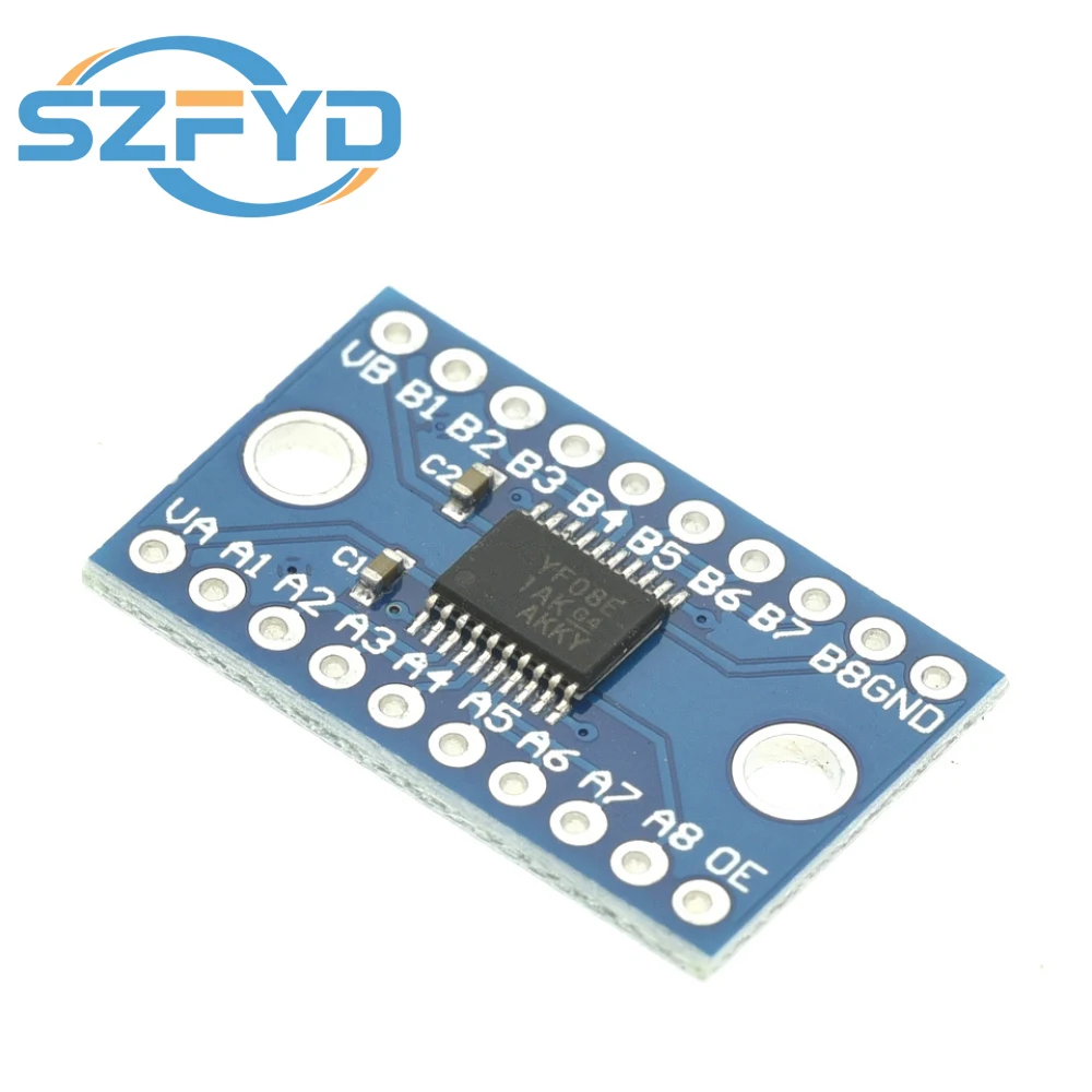 1-10 Uds 3,3 V 5V TXS0108E convertidor de nivel lógico de 8 canales convertir TTL conversión mutua bidireccional para Arduino - imagen 5
