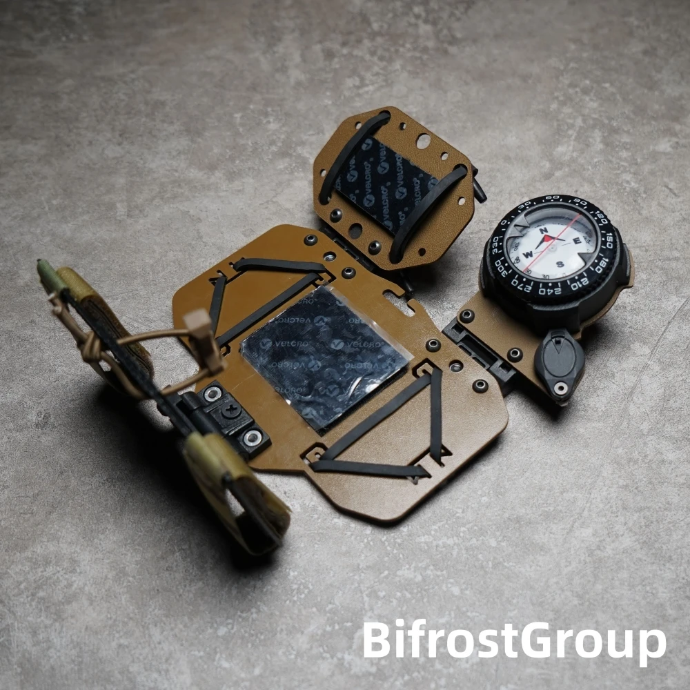Tablero de navegación táctica, direccional, todoterreno, paracaídas, estilo Airsoft, brújula, senderismo, estilo SS2.0 de alta sensibilidad - imagen 4