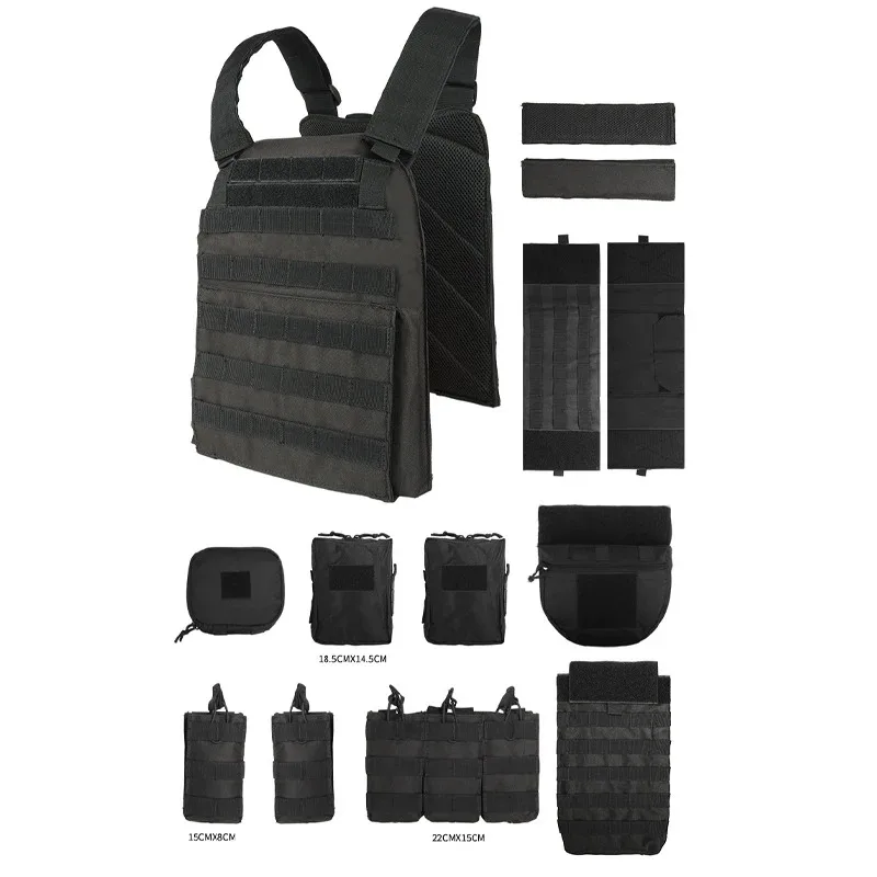 Yakeda nuevo chaleco táctico multifuncional de camuflaje equipo de chaleco al aire libre chaleco táctico chaleco de entrenamiento - imagen 2