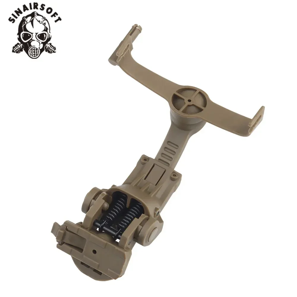 Soporte en riel para auriculares tácticos 360 °   Rotación para adaptador de soporte de auriculares serie TAC3/C compatible con casco OPS Core ARC Wendy M-LOK - imagen 5