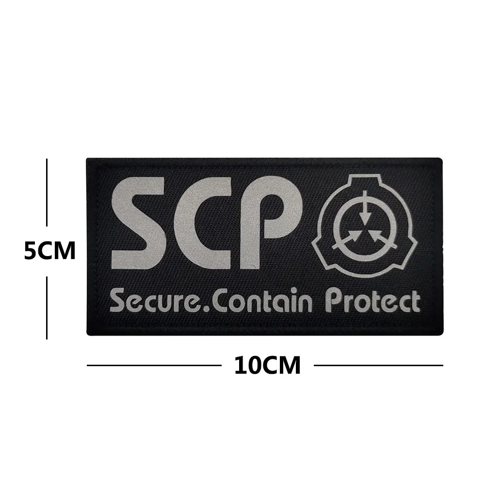 SCP Parche bordado reflectante IR para brazalete táctico militar - imagen 5