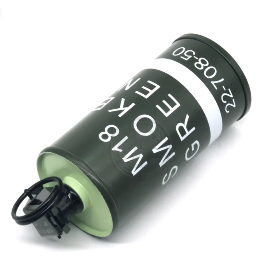 Cilindro de almacenamiento de juguetes de humo, modelo de colección M18, versión de Metal