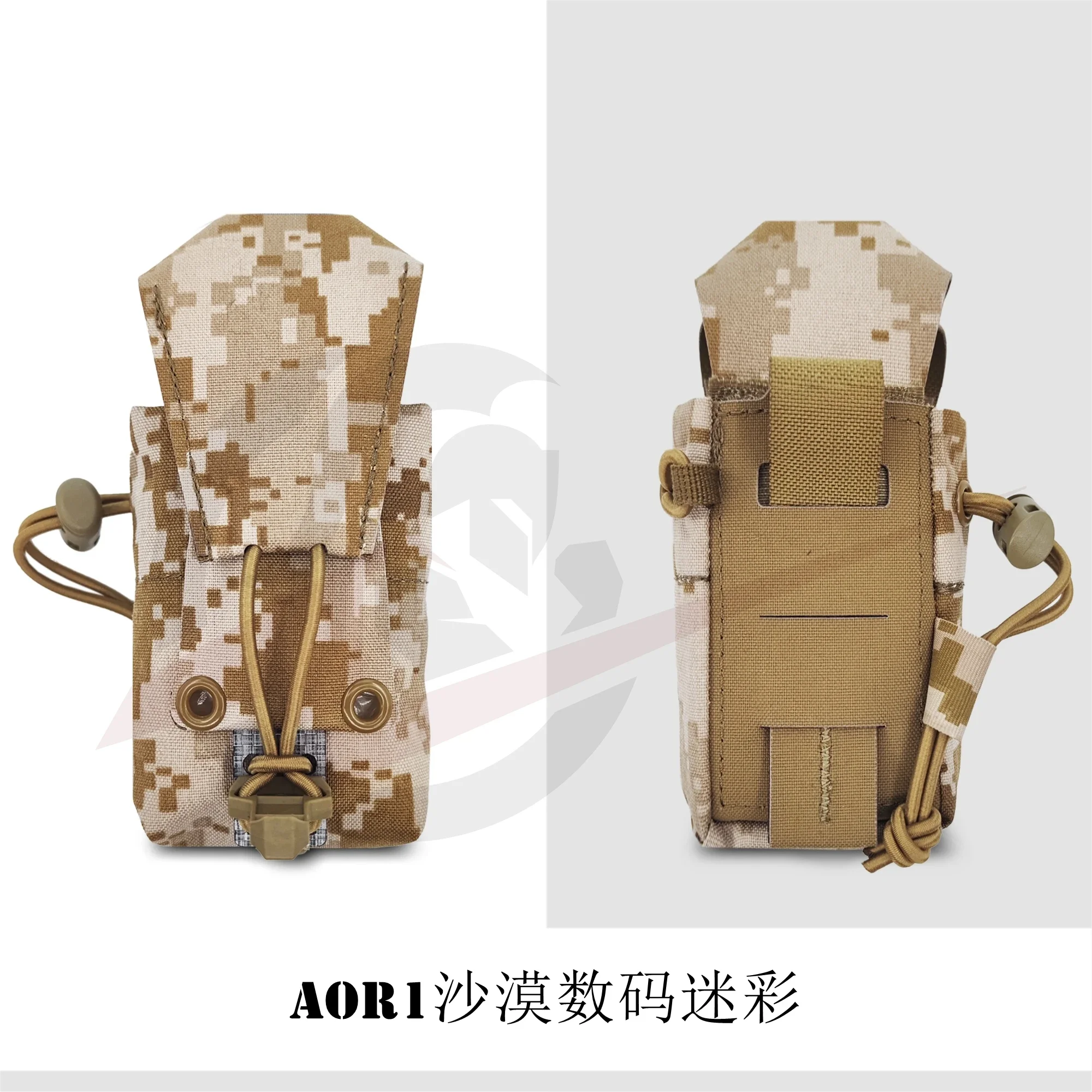 Bk/rg/a1/a2/sistema de bolsa de granada Modular a rayas de tigre verde Molle multiusos 40Mm/flash/bolsa portadora de humo - imagen 2