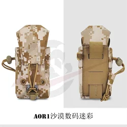 Bolsa modular MOLLE rayas de tigre verde multiusos para granadas