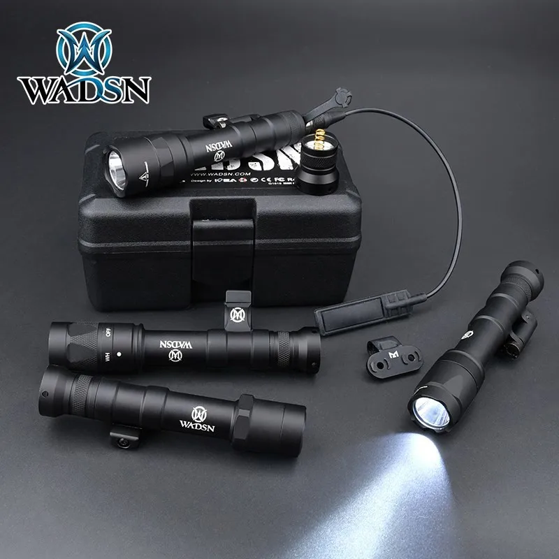 WADSN-linterna táctica M640, luz para Rifle, M640B, M640W, M640C, M640U, M640V, Airsoft, Mlok Keymod, compatible con riel de 20mm - imagen 2