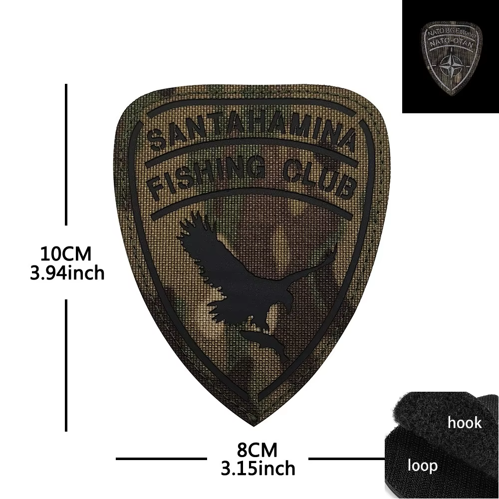 Parche táctico bordado OTAN para uniforme y mochila, insignia - imagen 3