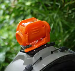 Lámpara táctica multiusos para casco LED para exteriores 70 lúmenes