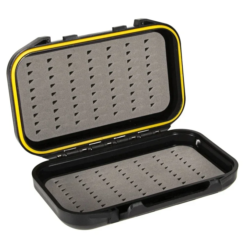 Caja de pesca impermeable moscas de trucha doble cara para señuelos - imagen 5