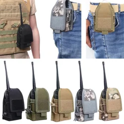 Bolsa MOLLE para radio y teléfono – Riñonera EDC táctica