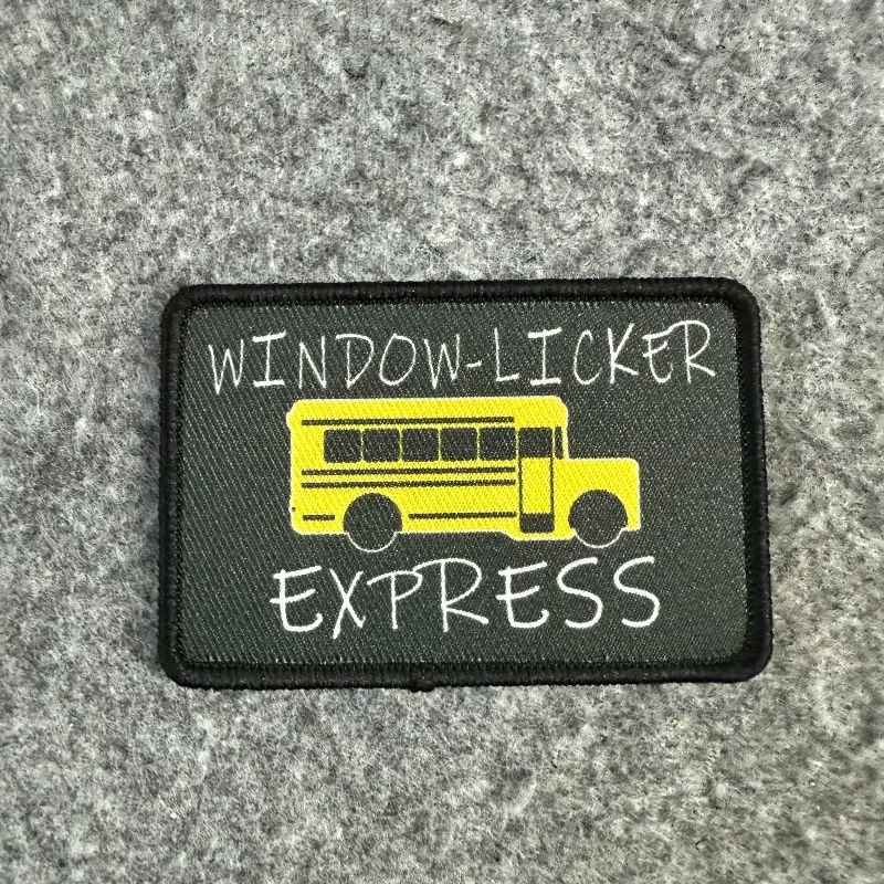 Parche táctico divertido, brazalete militar, mochila, pegatina decorativa, impresión de parches de gancho y bucle para ropa - imagen 2