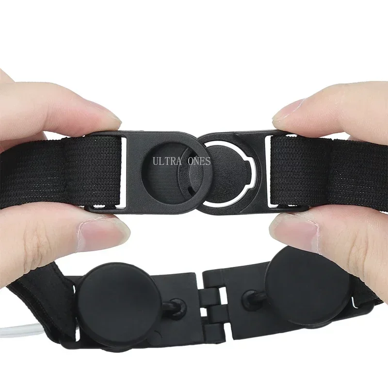 Micrófono de Walkie Talkie de alta resistencia U94 PTT, auricular táctico Nato para Radio, cuello y garganta - imagen 2