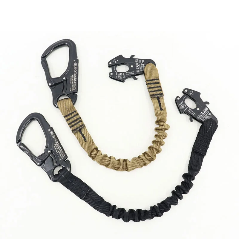 Cuerda de seguridad para caída aérea, cuerda de nailon gruesa de liberación rápida, colgante rápido de rana, aprobado por la CE - imagen 2