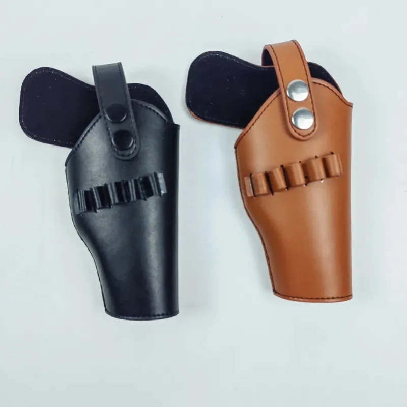 Funda táctica para axila, pistola de cuero PU 1911 Glock 17 19, accesorio Molle - imagen 3