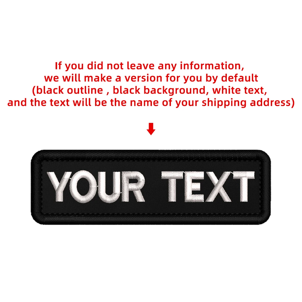 Parche de nombre personalizado, insignia táctica militar bordada, emblemas personalizados de Color, lazo de gancho o hierro para mochila - imagen 4