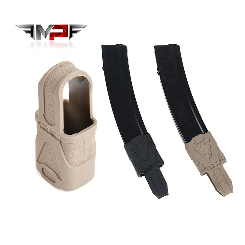 WADSN-jaula de subpistola táctica Airsoft NATO, ganchos de goma rápidos Mag para MP5, MP5K, asistencia de revista, accesorios de bolsa de Rifle de caza, 9MM - imagen 2