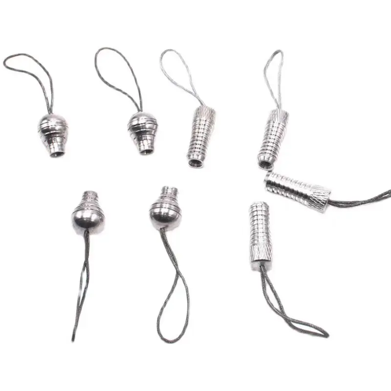 Accesorios para dardos de aleación de aluminio, 10 Uds., con un diámetro de 8mm y 1,1 cm, accesorios circulares para cola de gota de agua para deportes al aire libre - imagen 5