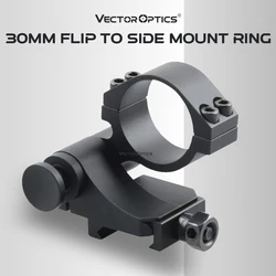 Vector Optics Anillo Montaje Lateral Abatible para Mira de Caza