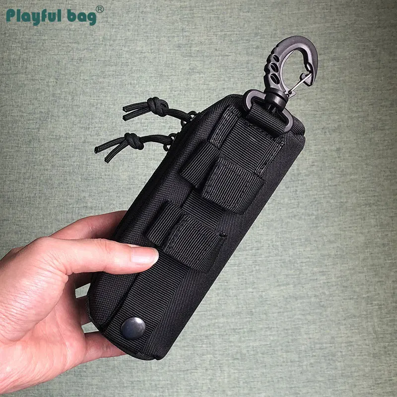 Bolsa para gafas táctica, funda protectora para gafas de sol portátil antiestrés, bolsa para gafas al aire libre AVA207 - imagen 5