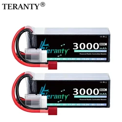 TERANTY Batería Lipo 4S 3000mAh 60C-80C con enchufe XT60 para dron FPV