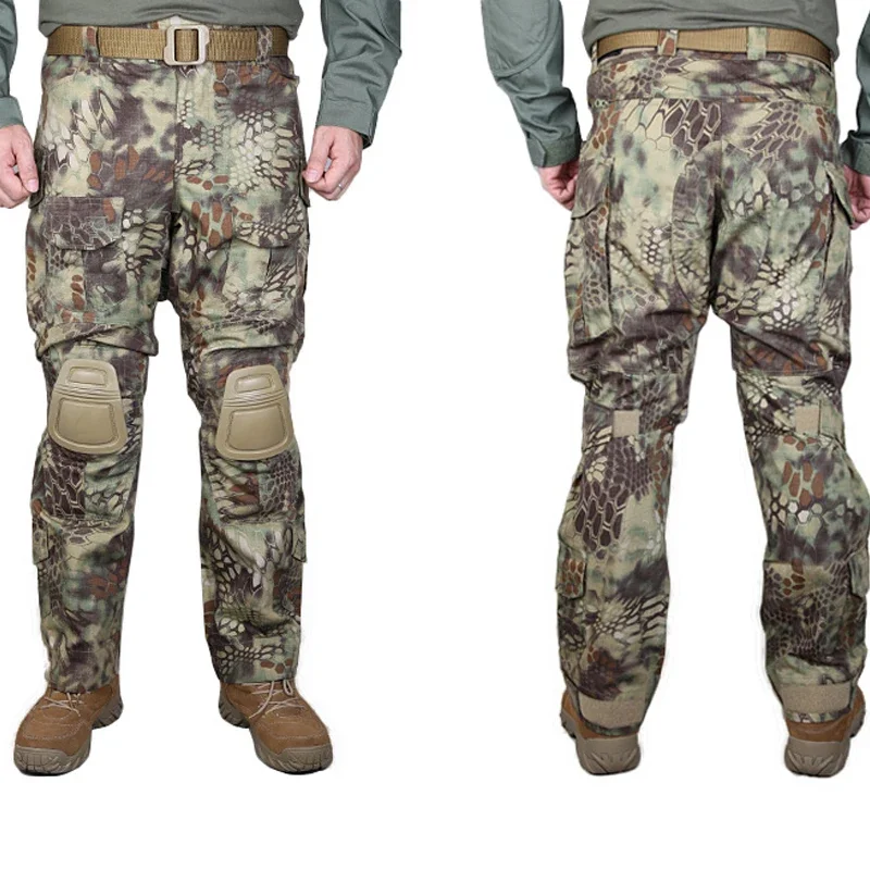 Emersongear-pantalones de entrenamiento tácticos Gen 3, pantalones Cargo para hombre, deportes al aire libre, caza, combate, senderismo, ciclismo EM7046 MR