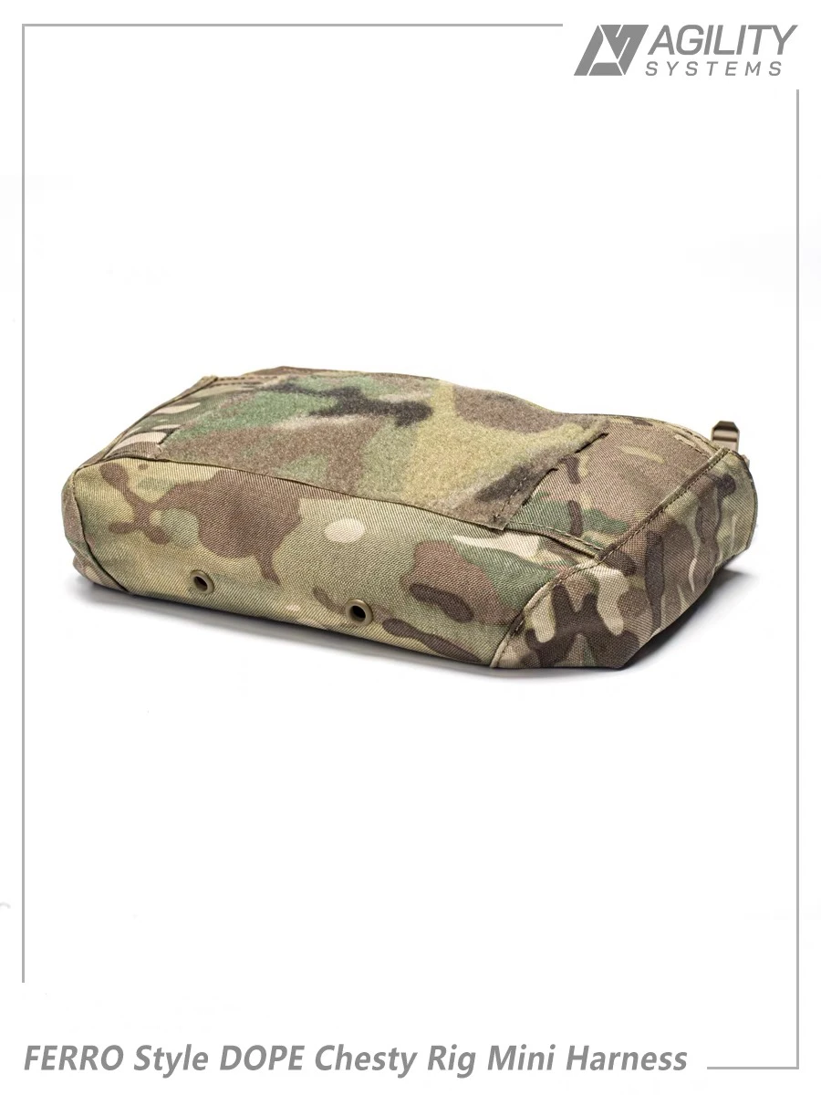 Percha de pecho DOPE estilo faraón FERRO, mini percha de pecho táctica ligera combinada - imagen 4