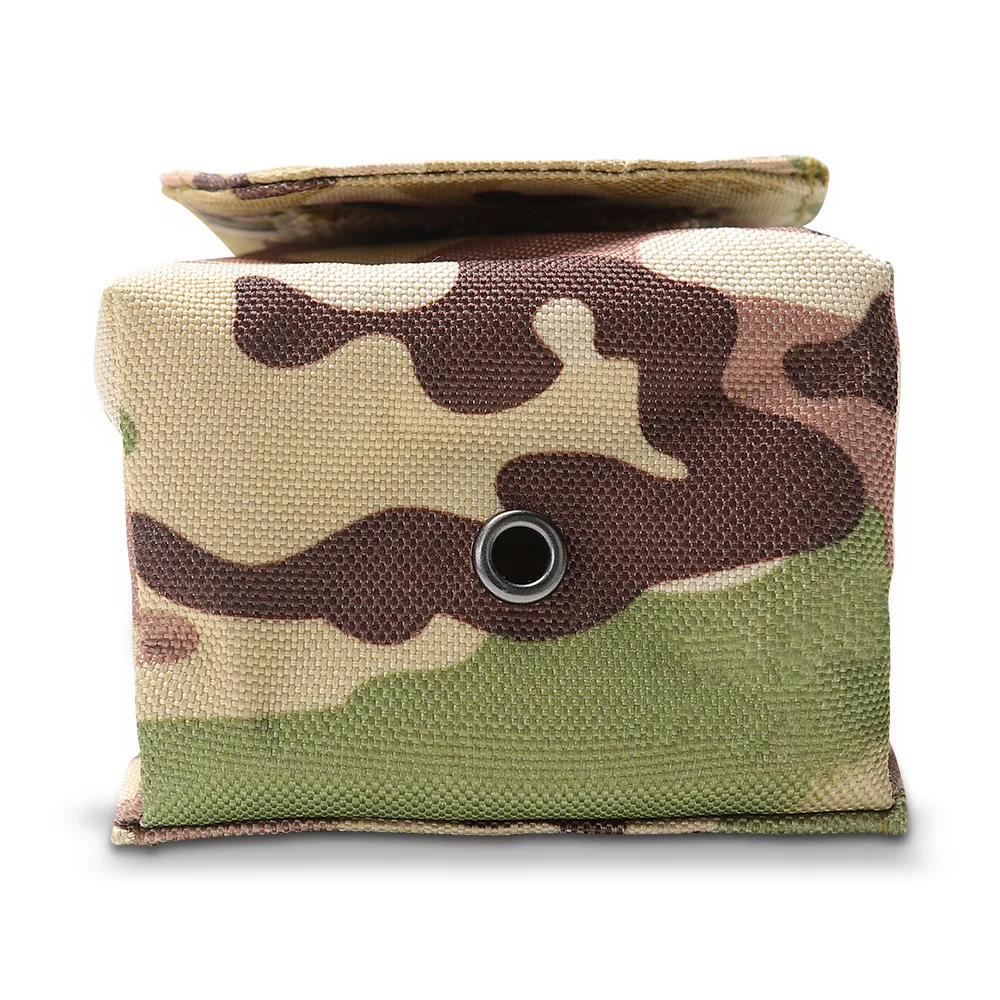 Bolsa táctica de camuflaje para una sola revista, estuche de almacenamiento MOLLE Mage para Rifle M4 AK, bolsa tipo bala, accesorios de caza - imagen 3