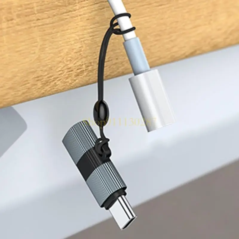 J1HC Short USB C a Adaptadores USB USB Tipo C Femenino a MicroUSB Adaptadores masculinos Conectores Adaptadores cargadores - imagen 4