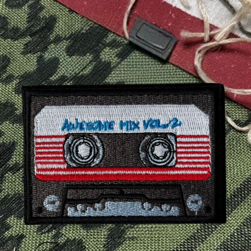Parche bordado 3D con cinta, chaleco táctico, sombreros con gancho y bucle, insignia de moral, mochila, pegatinas decorativas, parches para brazalete para ropa