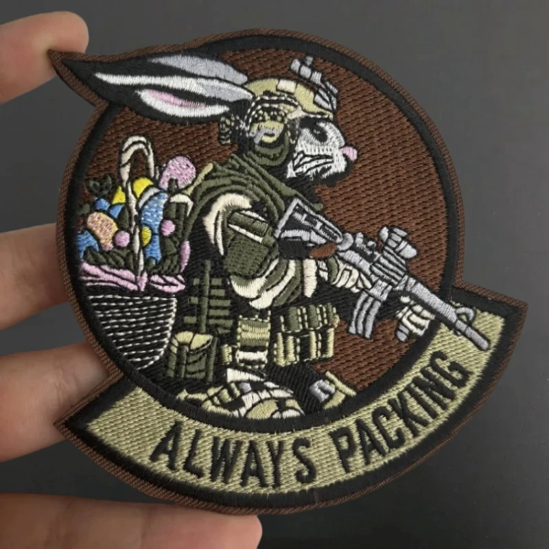 Parche táctico de lucha o lucha contra la moral del arma, insignia de moral de combate de arma militar, pegatinas de gancho y bucle - imagen 3