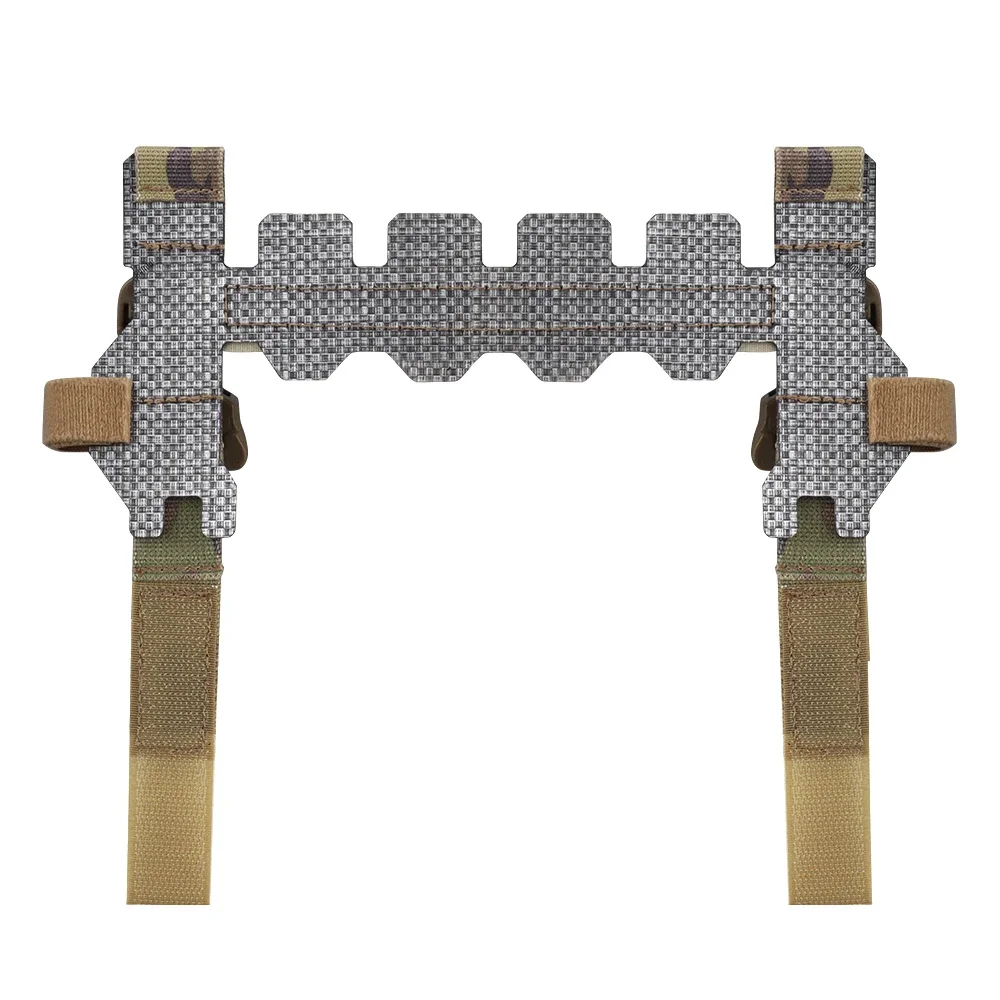 Adaptador de Panel frontal táctico, adaptadores de liberación rápida para portador de placa AVS, hebillas QASM de desconexión rápida, accesorio para chaleco de caza - imagen 3