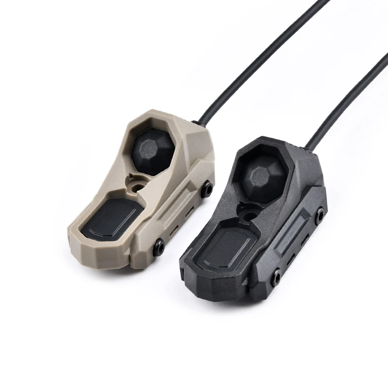 WADSN-interruptor de presión táctico AXON remoto, doble función, MLOK KEYMOD SF M300 M600, interruptor trasero para linterna, accesorios Airsoft - imagen 5