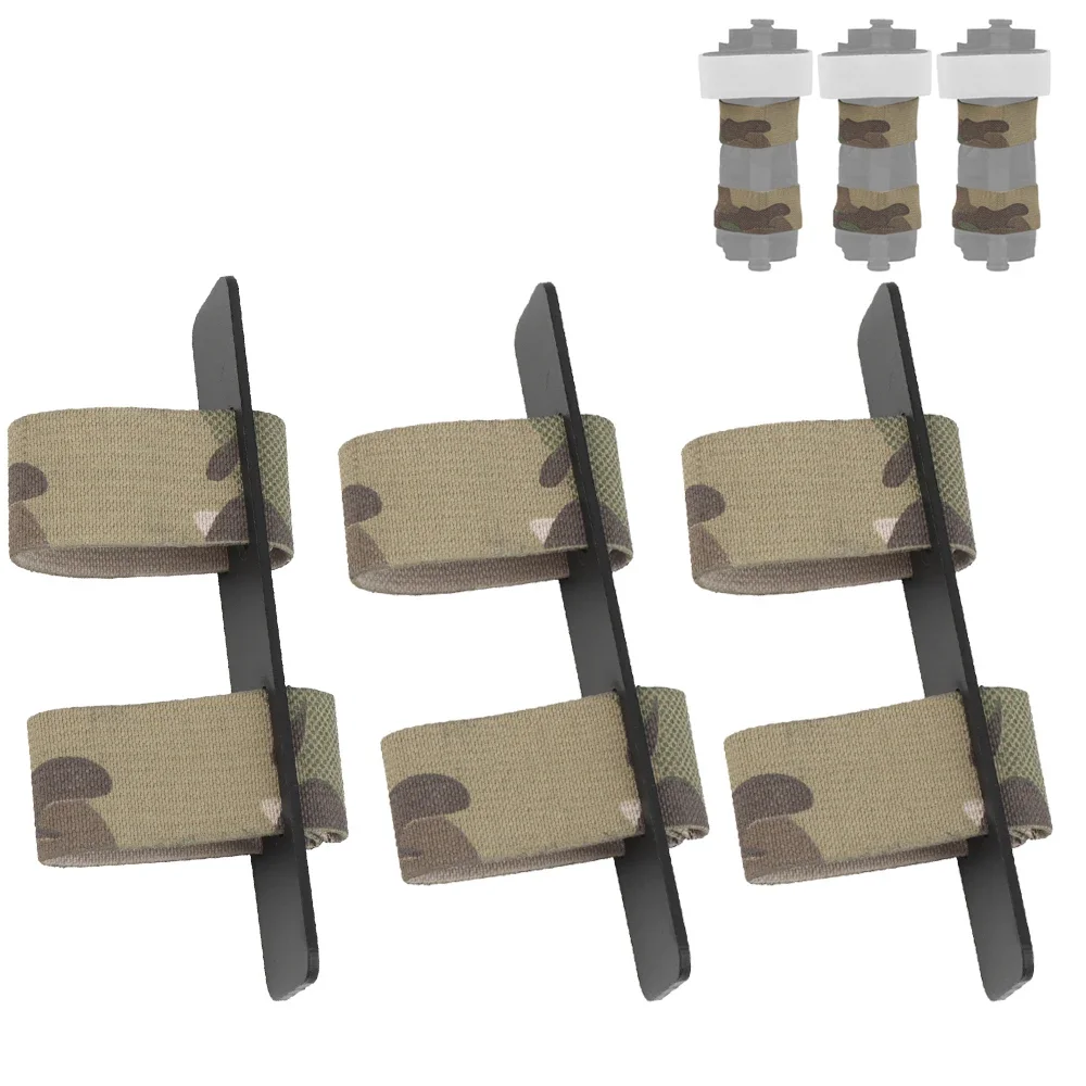 Soporte de torniquete elástico táctico, soporte de correa de torniquete para exteriores, bolsa de transporte para chaleco táctico, sistema Molle, 3 uds.