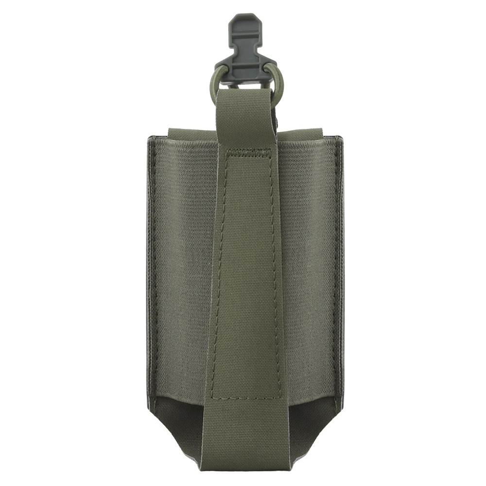 Bolsa para revistas 5,56/7,62, elástica, de liberación rápida, para caza, tiro, Airsoft Mag, bolsa con soporte, cinturón táctico Molle portátil - imagen 3