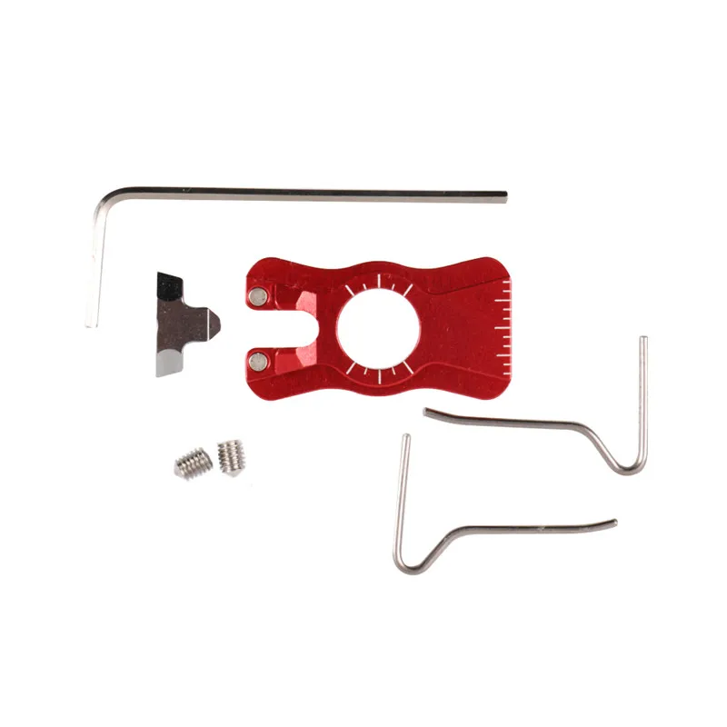 Juego de soporte de flecha de tiro con arco, aleación de aluminio magnética para tiro con mano izquierda/derecha para arcos recurvos, accesorios de tiro de caza duraderos - imagen 5