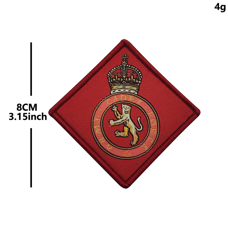 Parche táctico bordado bandera británica con gancho y bucle - imagen 4