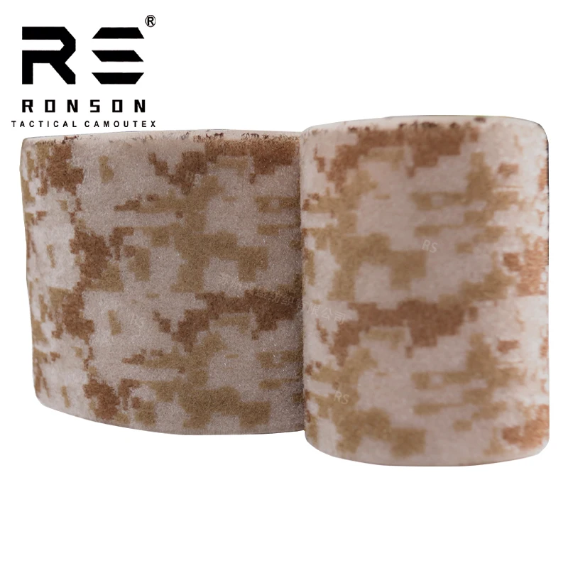 AOR1 A1 Tira de cinturón con gancho y bucle de camuflaje para ropa/chaleco de 10 cm de ancho - imagen 5