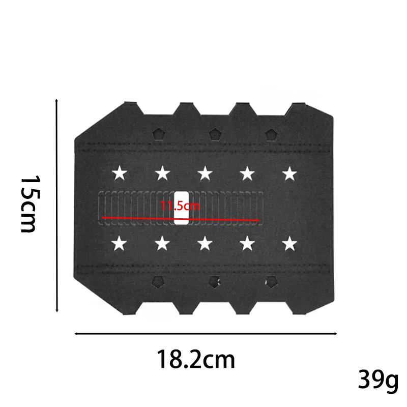 Protector térmico táctico para riel de pistola con funda resistente - imagen 4