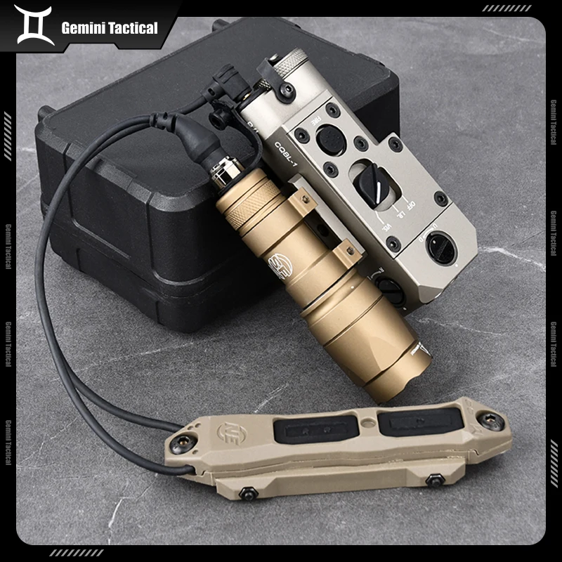 WADSN CQBL-1 de Metal, indicador láser con puntero rojo/verde/azul, mira IR, caza, arma Airsoft, puntería compatible con riel Picatinny de 20 MM - imagen 5