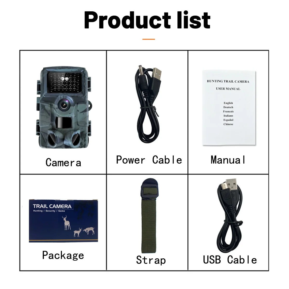 Cámara de rastreo de caza impermeable, visión nocturna infrarroja, pantalla de 2,0 pulgadas, monitoreo de Vida Silvestre, foto de exploración, 4K, 30MP - imagen 3